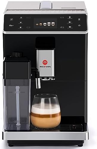 Machine à café expresso super automatique Mcilpoog, machine à expresso entièrement automatique avec broyeur, cafetière à écran tactile facile à utiliser avec mousseur à lait. (WS-202)
 Avis, Fiche Technique et Prix au Maroc