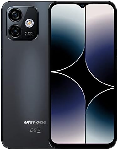 Ulefone Note 16 Pro |  2023 |  Téléphone portable débloqué, Android 13, Octa-core 16 Go + 256 Go, téléphones à écran 6,52", double caméra 50 MP, batterie 4400 mAh, double 4G, déverrouillage par empreinte digitale, OTG, noir
 Fiche Technique et Prix au Maroc