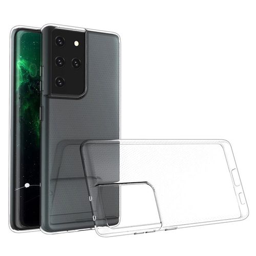 Coque Silicone Transparente pour Samsung Galaxy S21 ULTRA
 Fiche Technique et Prix au Maroc