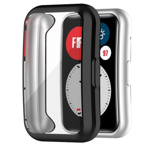 Étui de protection écran Screen incassable souple case coque Noir pour Huawei Watch Fit
 Fiche Technique et Prix au Maroc