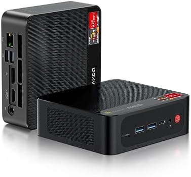 Beelink Mini PC, AMD Ryzen 7 5700U 8 cœurs (jusqu'à 4,3 GHz), 16 Go de RAM DDR4, 500 Go de SSD NVMe M.2, mini ordinateur de bureau SER5 Pro prenant en charge la sortie 4K à 60 Hz/WiFi 6/BT5.2/DP/HDMI/USB -C/USB-A3.2, jeux/bureau/maison
 Fiche Technique et Prix au Maroc