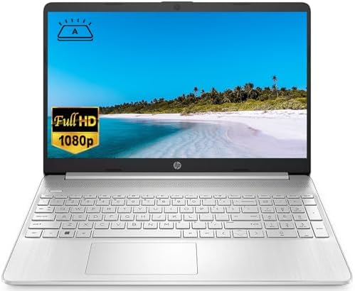 Ordinateur portable HP le plus récent 15,6" FHD Thin Light, AMD Ryzen 5 5500U 6 cœurs (> i7-1060G7), 16 Go de RAM, SSD NVMe 1 To, clavier rétroéclairé, WiFi, appareil photo, HDMI, charge rapide, Win 11, avec accessoires CUE
 Fiche Technique et Prix au Maroc