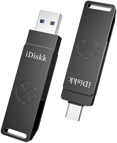 【Plug-Play】 Clé USB iDiskk 512 Go ultra rapide pour iPhone 15/15 Plus/15 Pro/15 Pro Max, USB C iPad, MacBook, ordinateurs portables, téléphones Android et ordinateurs Windows, jusqu'à 1000 Mo/s
 Fiche Technique et Prix au Maroc