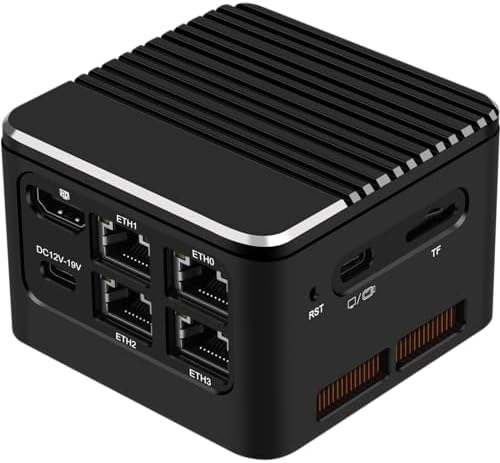 Mini PC MR-M1, Intel N100, 16 Go de RAM sans SSD, mini ordinateur de bureau portable Barebone 4K à 60 Hz, double affichage HDMI + Type-C/USB3.0/4 LAN, PC Linux/Ubuntu
 Fiche Technique et Prix au Maroc