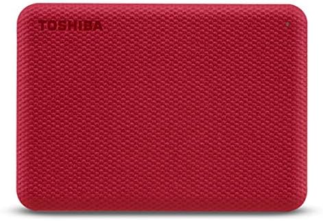 Disque dur externe Toshiba Canvio Advance 4To 2.5p rouge 4000 Go USB 3.2
 Fiche Technique et Prix au Maroc