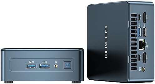 GEEKOM Mini PC Mini IT12, 12e génération Intel i7-12650H NUC12 Mini ordinateurs (10 cœurs, 16 threads) 32 Go DDR4/1 To PCIe Gen 4 SSD Windows 11 Pro Ordinateur de bureau Prise en charge Wi-Fi 6E/Bluetooth 5.2/USB 4.0/2,5G LAN /8K
 Avis, Fiche Technique et Prix au Maroc