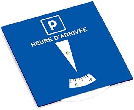 Disque stationnement Zone Bleue - Parking Fiche Technique et Prix au Maroc