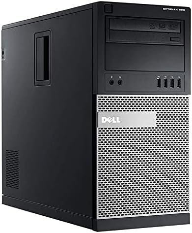 Dell OptiPlex 990 Unité Centrale PC, Intel Core I5-2400, 3.1 GHz, 16GO DDR3 RAM, 2TO Disque Dur, Windows 10, 36cm x 17.5cm x 41.7cm Dimensions Fiche Technique et Prix au Maroc
