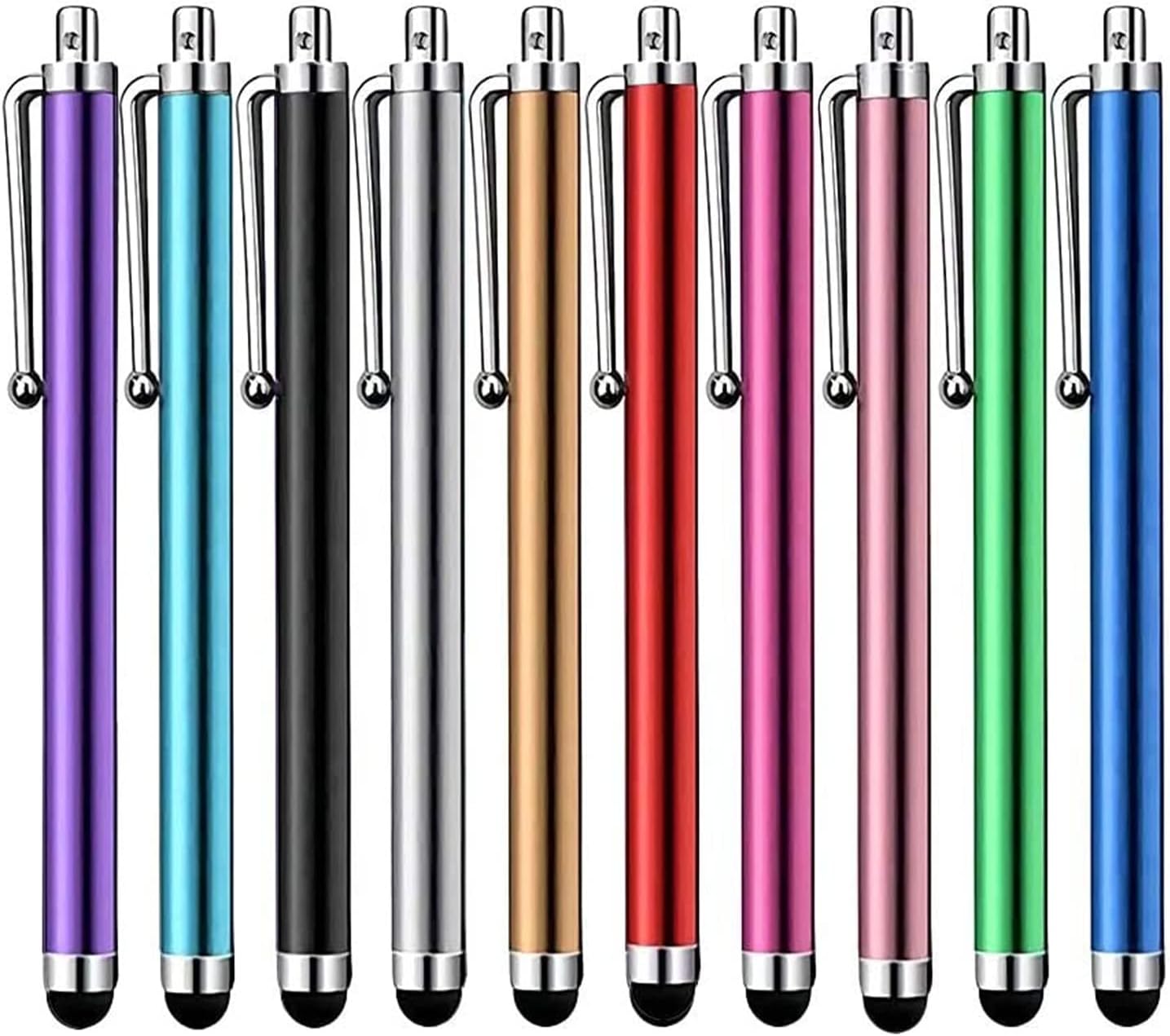 Stylet [10 Pack] Stylets Universels Capacitifs à Écran Tactile pour Tablettes, iPad Mini, iPad Pro, iPad Air, Smartphones, Samsung Galaxy - Plusieurs Couleurs Fiche Technique et Prix au Maroc