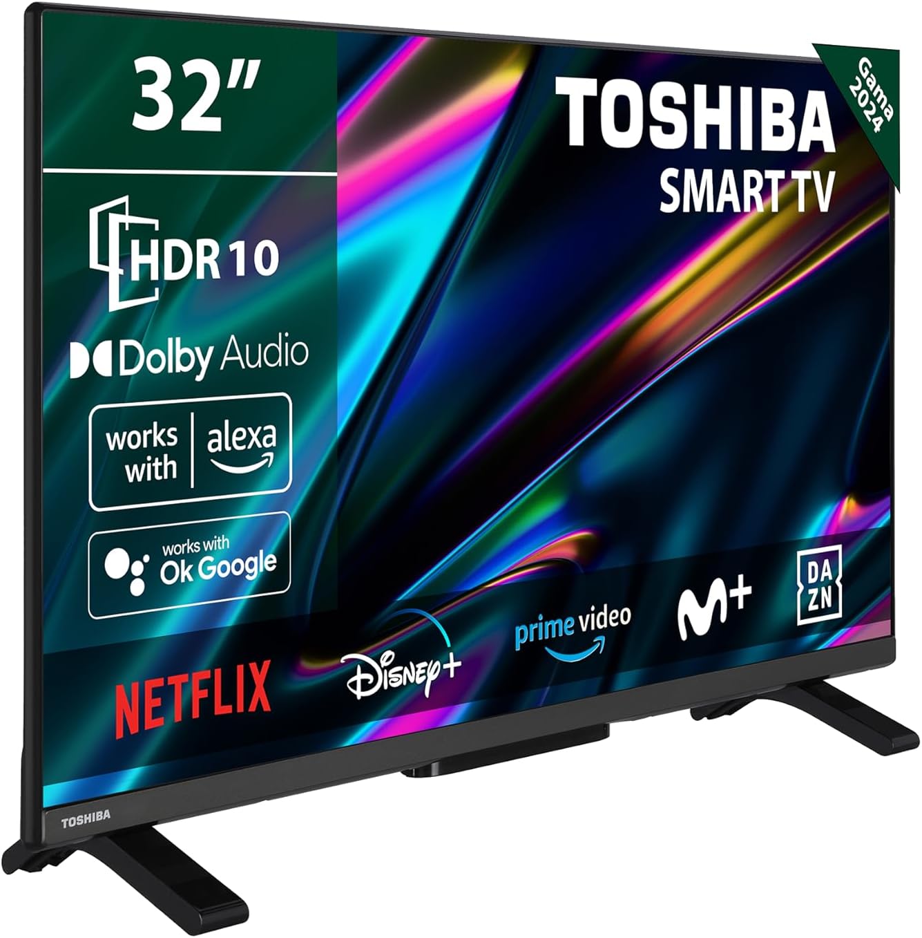 Toshiba 32WV2E63DG Téléviseur LED HD 32 Pouces Smart TVAvis, Fiche Technique et Prix au Maroc