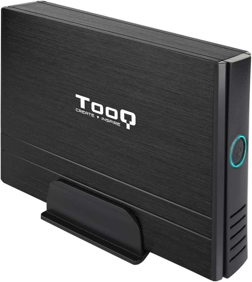 TooQ TQE-3520B - Boîtier USB 2.0 pour disques durs 3,5", SATA I/II/III, Noir Fiche Technique et Prix au Maroc