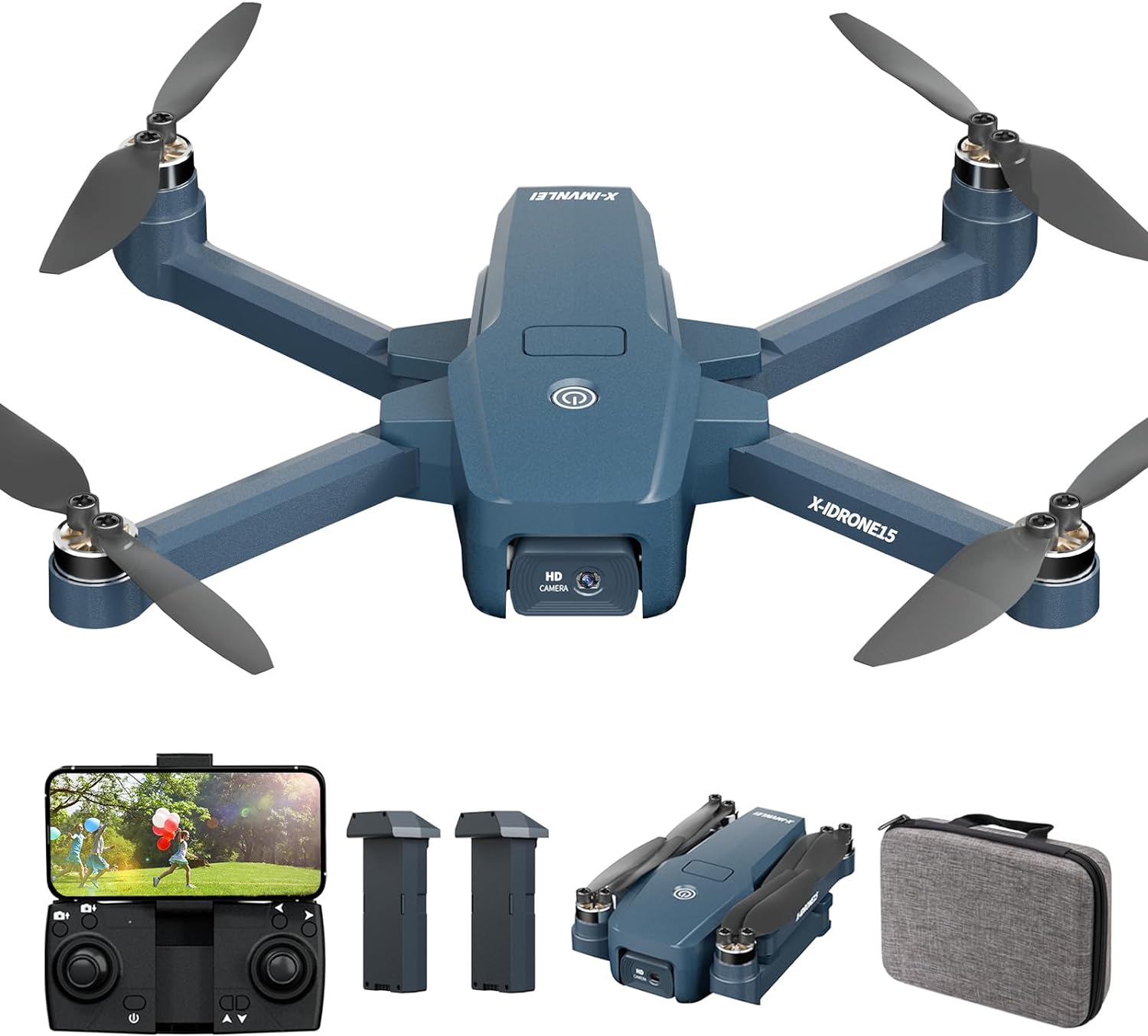 X15 P Moteur Brushless Drone Caméra 4K HD Drone pour débutants 11m/s MAX Livello Vento 4 Drone Télécommandé 5G WiFi FPV Vidéo Adultes Professionnelle Quadcopter RC UAV Hélicoptère 2 Batteries Fiche Technique et Prix au Maroc