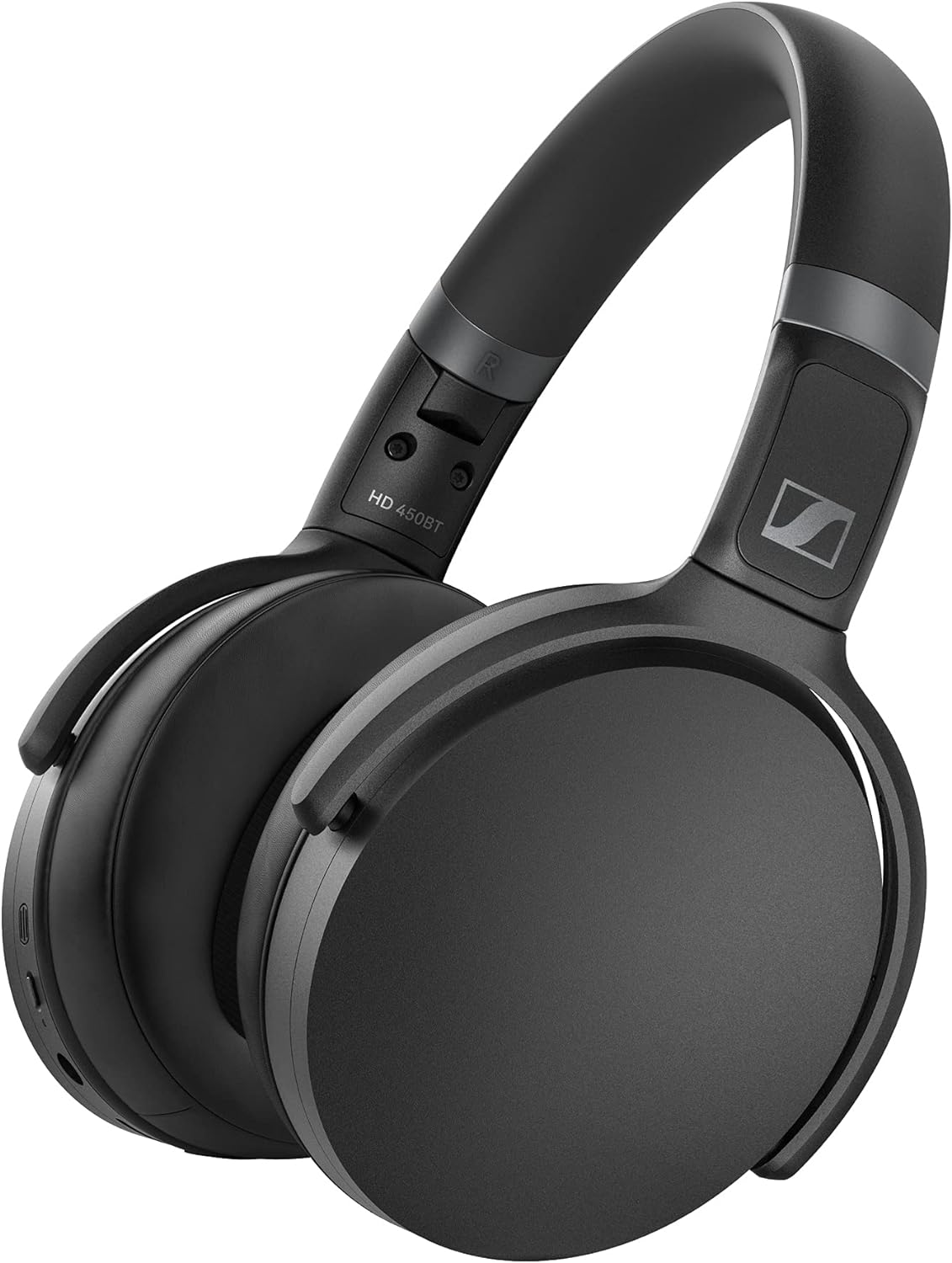 Sennheiser HD 450Bt Casque sans Fil Bluetooth 5.0 avec Suppression Active du Bruit – Autonomie de la Batterie de 30 Heures, Charge Rapide USB C, Bouton Assistant virtuel, Pliable – Noir Avis, Fiche Technique et Prix au Maroc