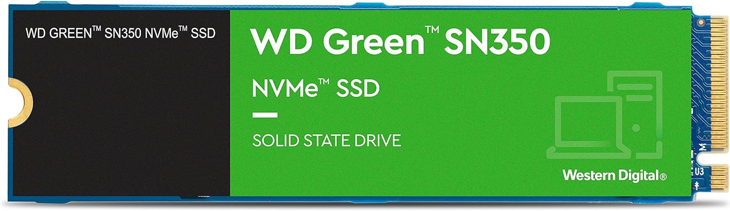 WD SSD M.2 960GB Green SN350 NVMe PCIe 3.0 x 4 Fiche Technique et Prix au Maroc
