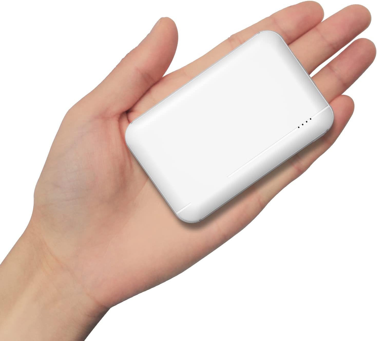 Power Bank 10000mAh Dual 2.4A Chargeur de Banque d'alimentation Haute Vitesse Entrée USB-C Batterie Externe pour téléphone Portable iPhone 12 iPad Samsung S21 Huawei Xiaomi etc