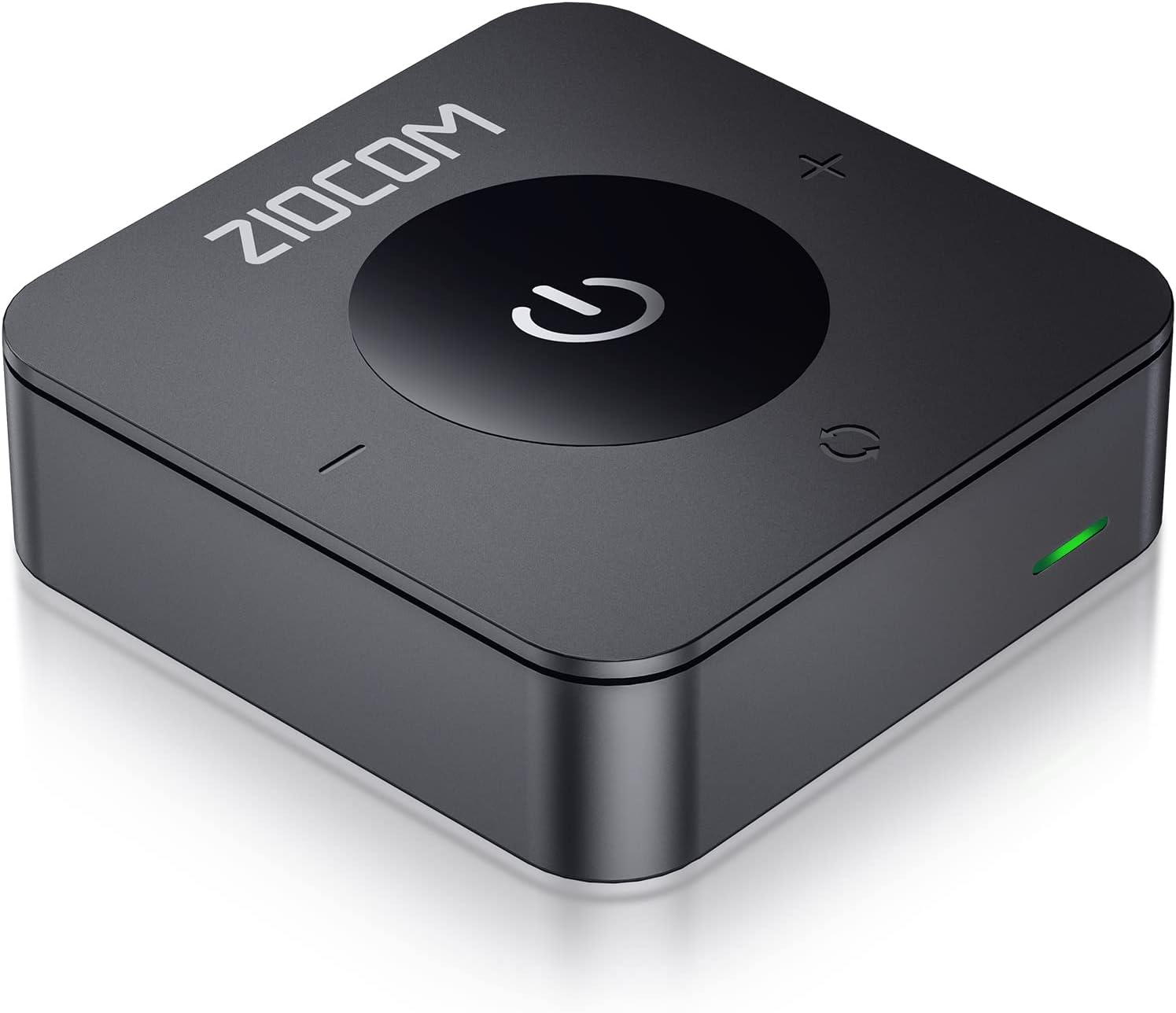 ZIOCOM Récepteur Émetteur Bluetooth 5.0, Adaptateur Audio sans Fil 2 en 1, pour TV/PC/MP3/Gym/Avion/Haut-parleur et Stéréo Domestique (Optique, 3,5 mm AUX, RCA), Appairage Simultané de 2 Appareils