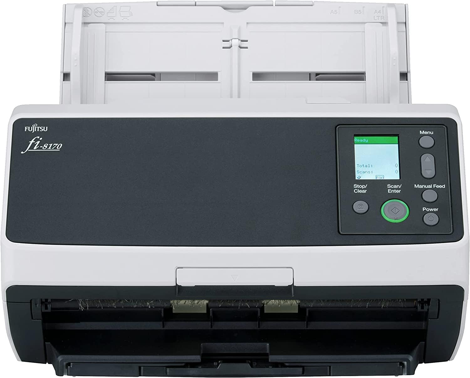 RICOH fi-8170 - Scanner de Groupe de Travail à LED Recto-Verso 70 ppm/140 ipm Format A4 avec ADF, Gigabit Ethernet et USB 3.2