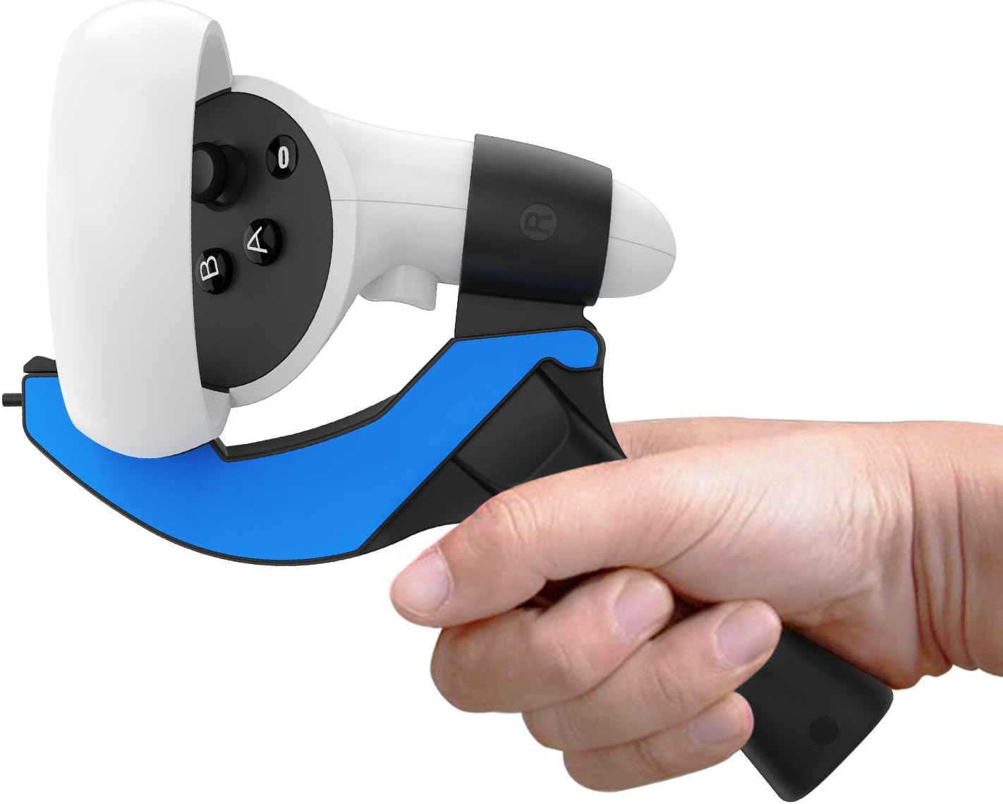 AMVR Poignée de poignée de pagaie de Tennis de Table pour contrôleurs tactiles Quest 2 Jouant au Jeu VR de Tennis de Table Onze