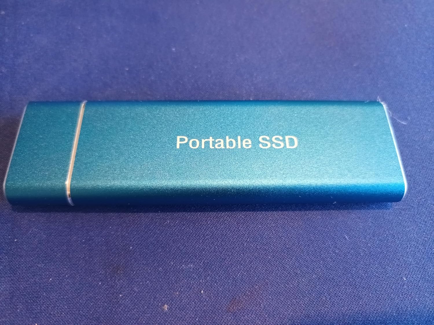 Disque Dur Externe Compact de 4 to Disque Dur Externe Disque Dur pour Ordinateur Portable en métal Disques durs, Bleu