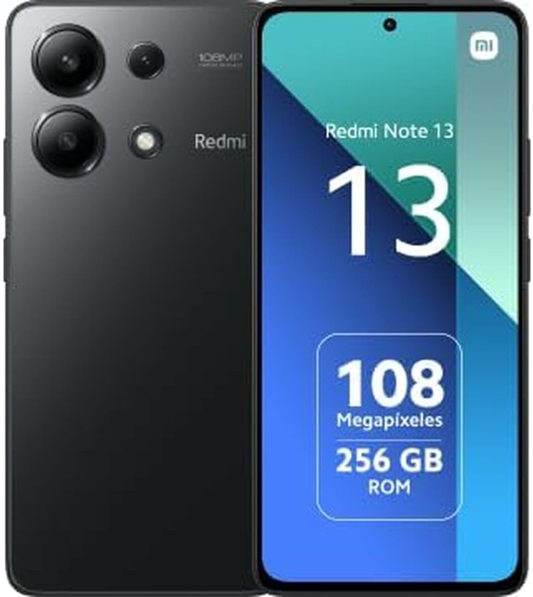XIAOMI REDMI NOTE 13 4G, Ecran 6.67'', Batterie mAh 5000, Mémoire ROM 256GO,RAM 8GO, Android 13, Snapdragon®685, Midnight Black