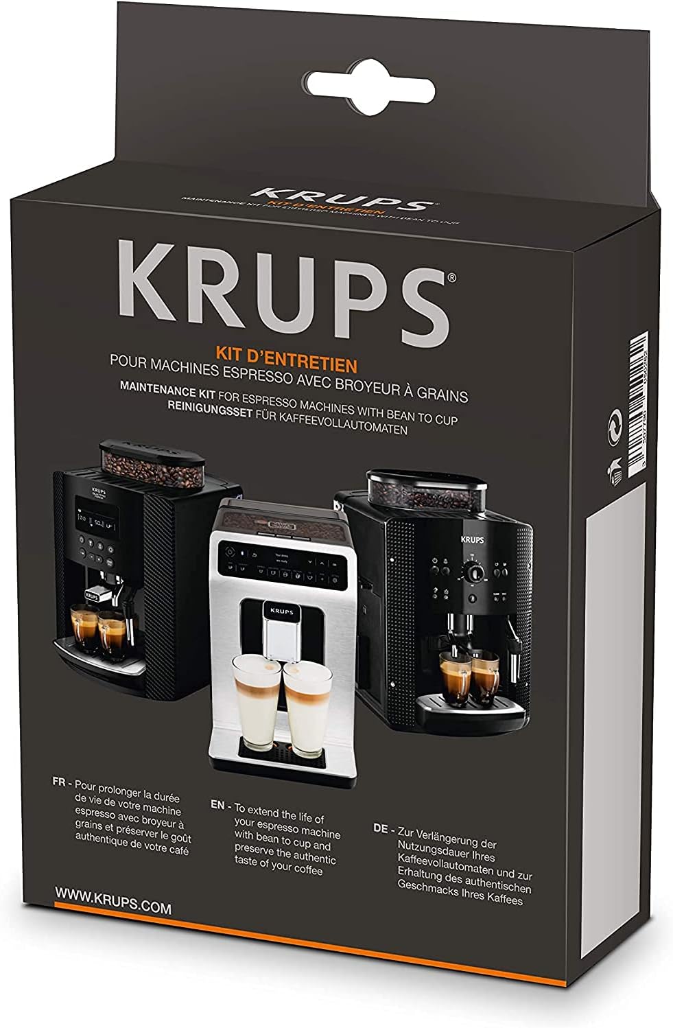 Krups Kit entretien Full Auto Expresso Broyeur XS530010, Incolore, Taille unique