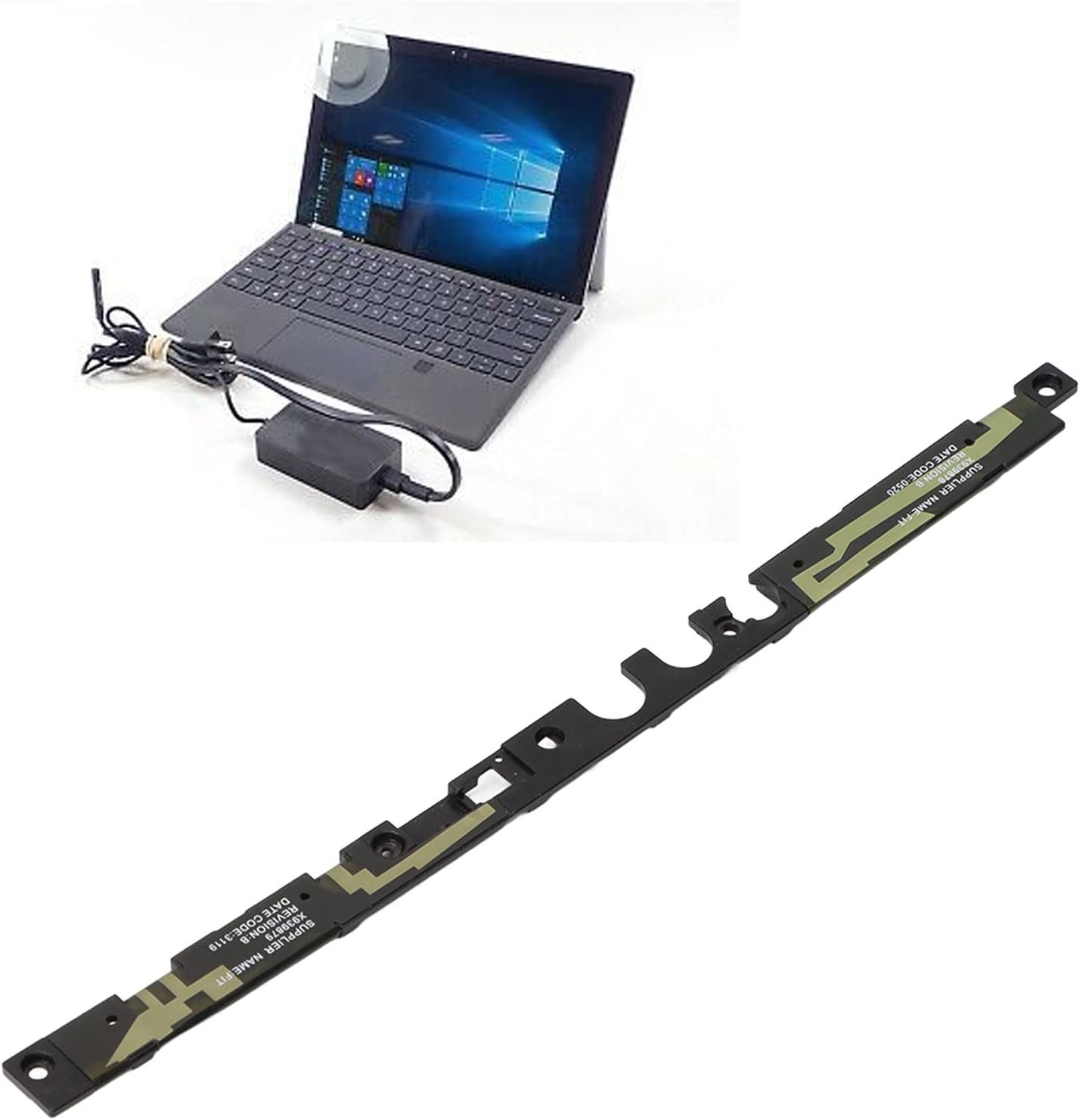 PUSOKEI Antenne WiFi pour Pro 4 1724 X939878 X939879, Antenne Tablette, Remplacement du Câble Flexible du Connecteur D'antenne, Kit de Réparation Professionnel