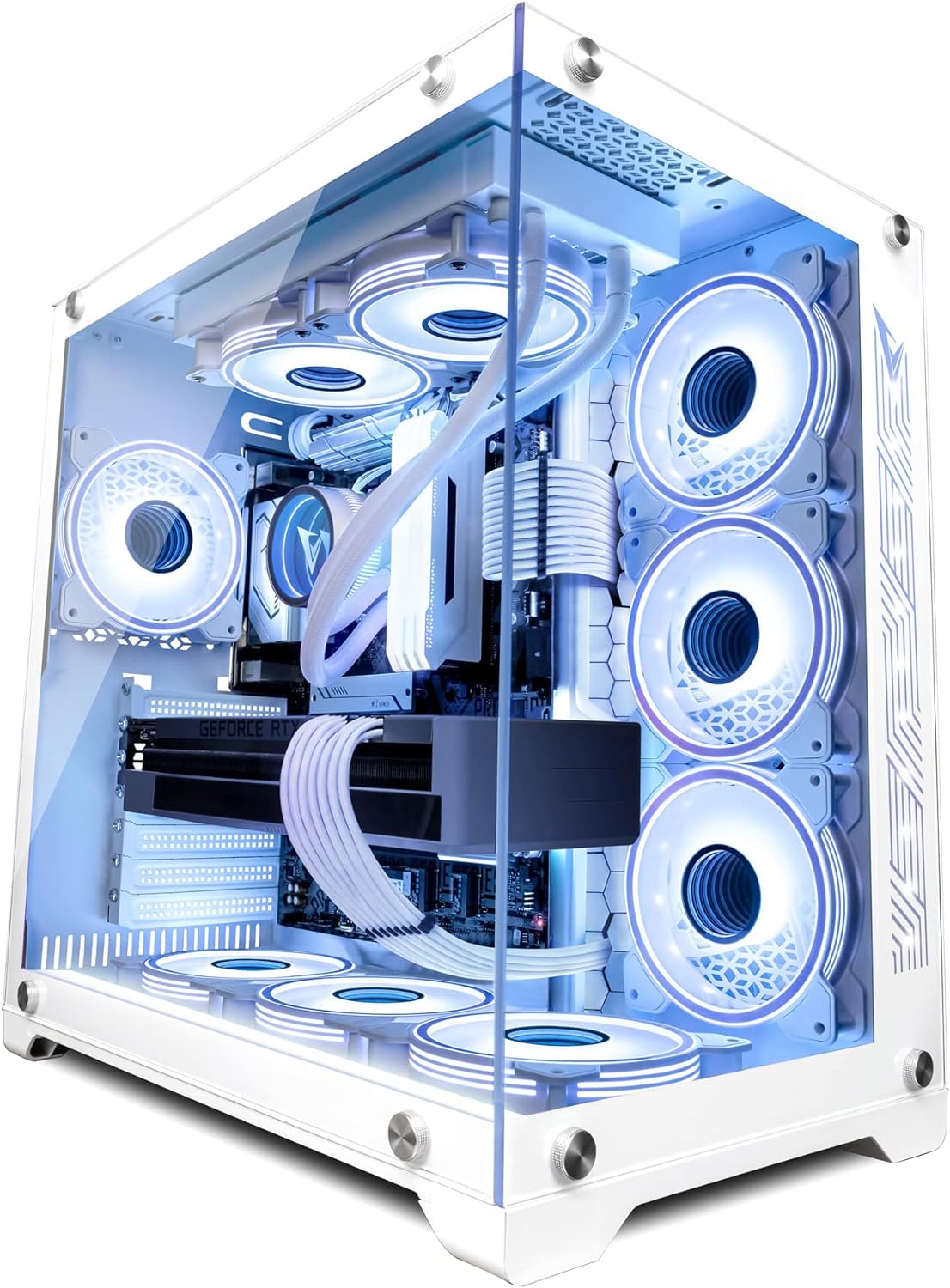 VIBOX VIII-221 SG PC Gamer - Intel i9 11900F Processeur 5.2GHz - Nvidia RTX 4060 8Go - 32Go RAM - 1To NVMe M.2 SSD - 700W PSU - Windows 11 - WiFi