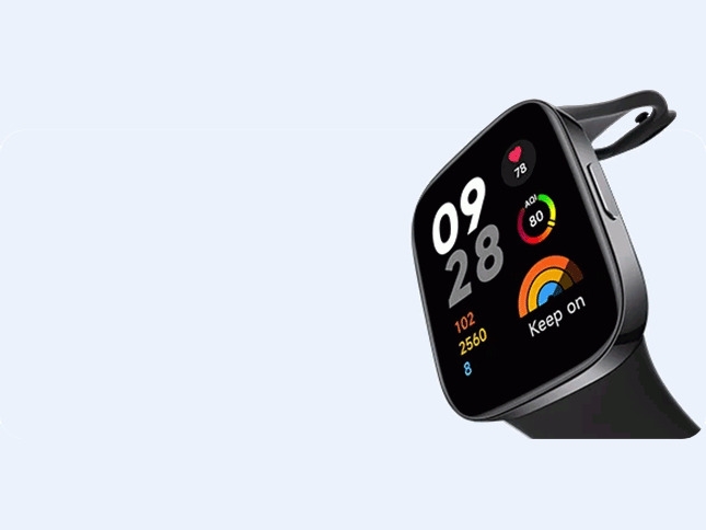 Xiaomi Redmi Watch 3 noire : prix et caractéristiques - Orange