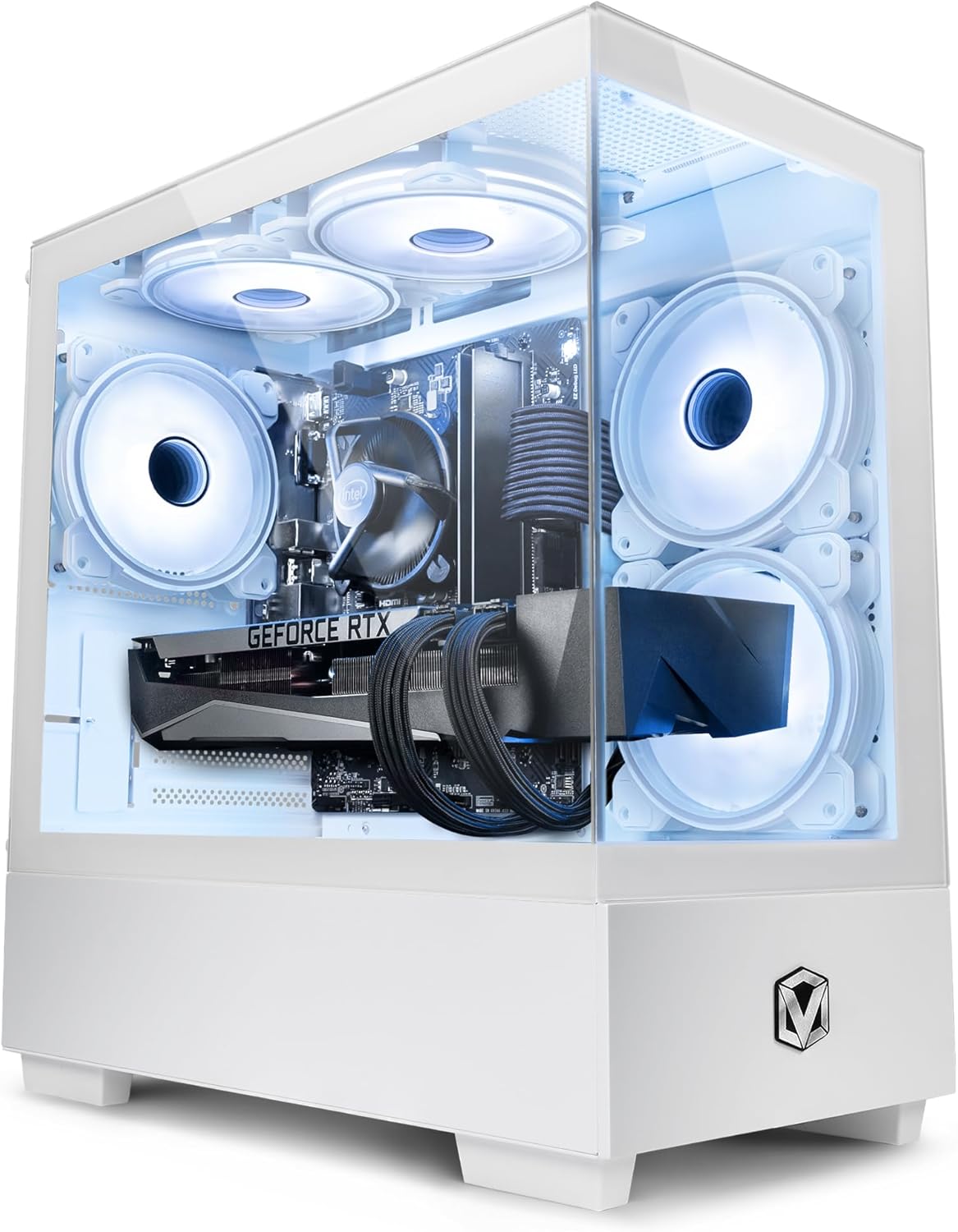 Vibox III-131 PC Gamer - 8 Core Intel i7 11700 Processeur 4.8GHz - Nvidia RTX 4070 Ti Super 16Go - 32Go RAM - 1To NVMe M.2 SSD - 700W PSU - Windows 11 - WiFi