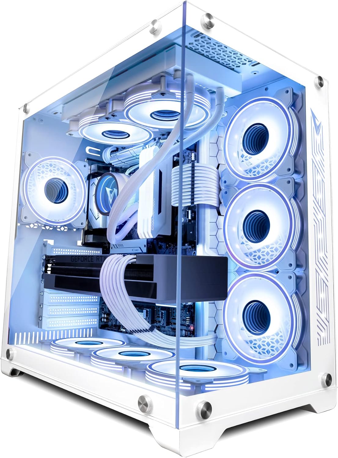 VIBOX X-201 SG PC Gamer - Intel i9 14900KF Processeur 5.8GHz - Nvidia RTX 4090 24Go - 32Go RAM - 2To NVMe M.2 SSD - 1000W PSU - Windows 11 - WiFi