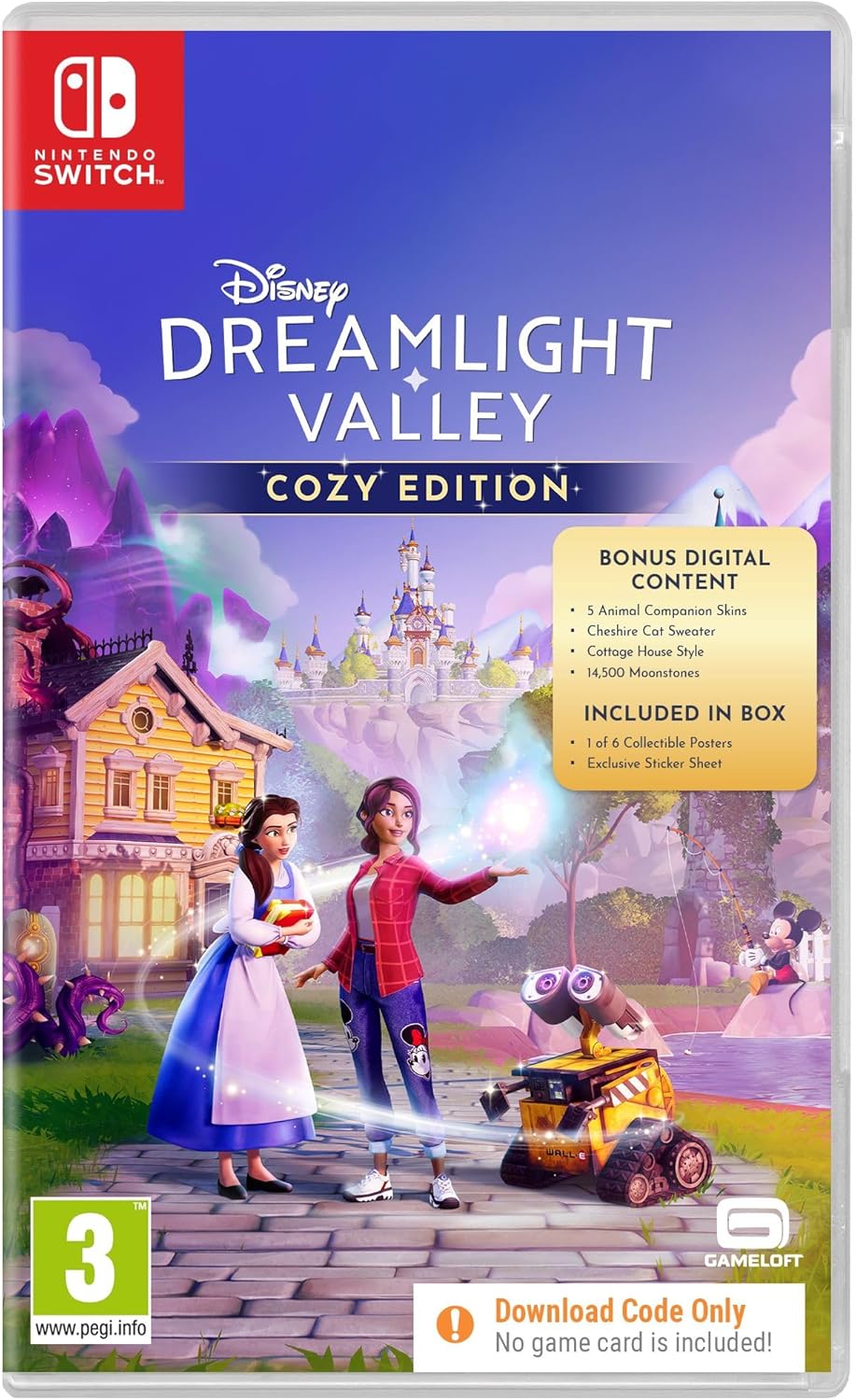 Disney Dreamlight Valley: Cozy Edition (code de téléchargement du jeu dans la boîte) - Switch