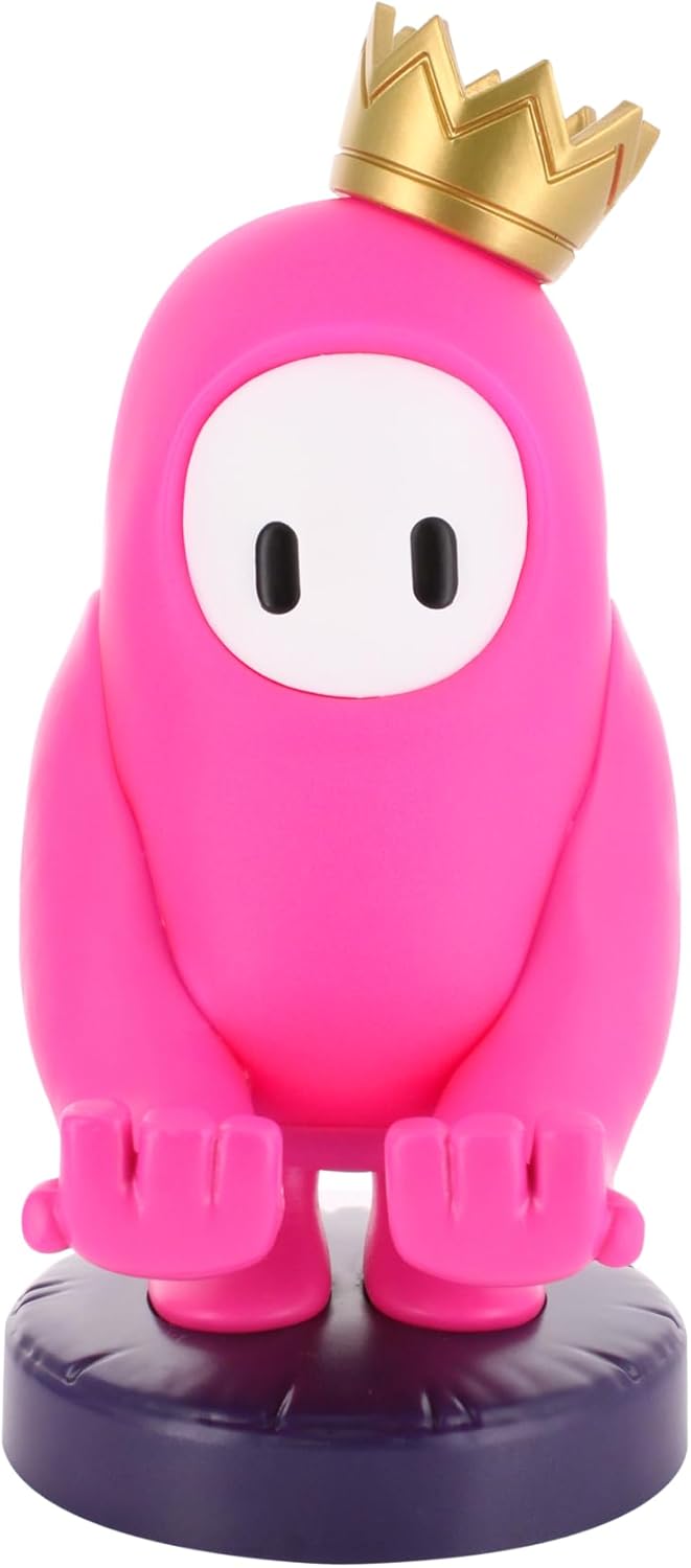 Cableguys Figurine Gaming Fall Guys - Accessoire Support pour Manette ou Smartphone - Câble USB Inclus - 20 cm