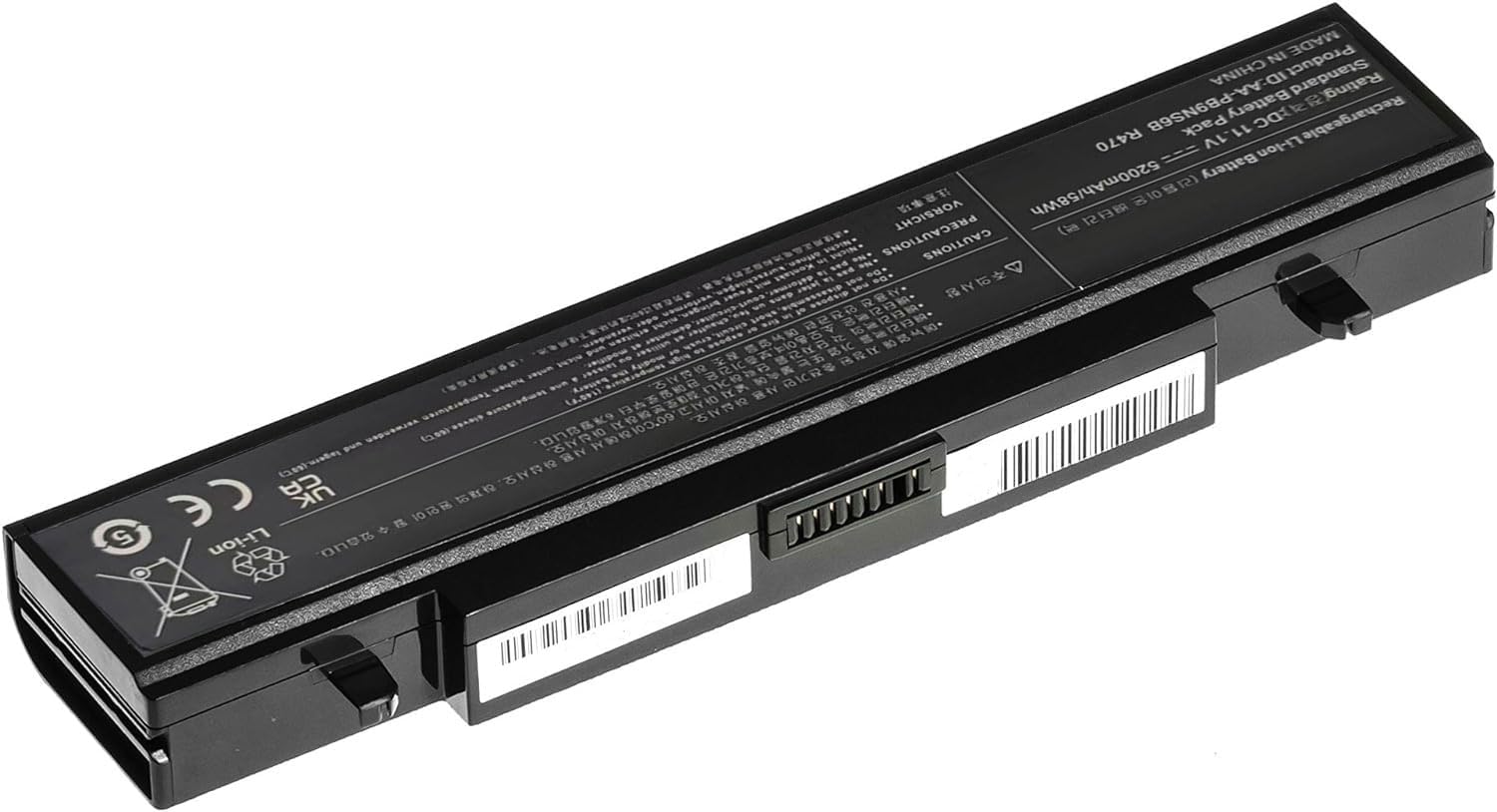 FESTAS 5200mAh Neuf Batterie AA-PB9NC6B AA-PB9NS6B Compatible avec Samsung R428 R480 R530 R540 R620 R719 R720 R730 R780 RV510 RV520 Series NP300E5A NP350E7C AA-PB9NC6W Ordinateur pc Portable