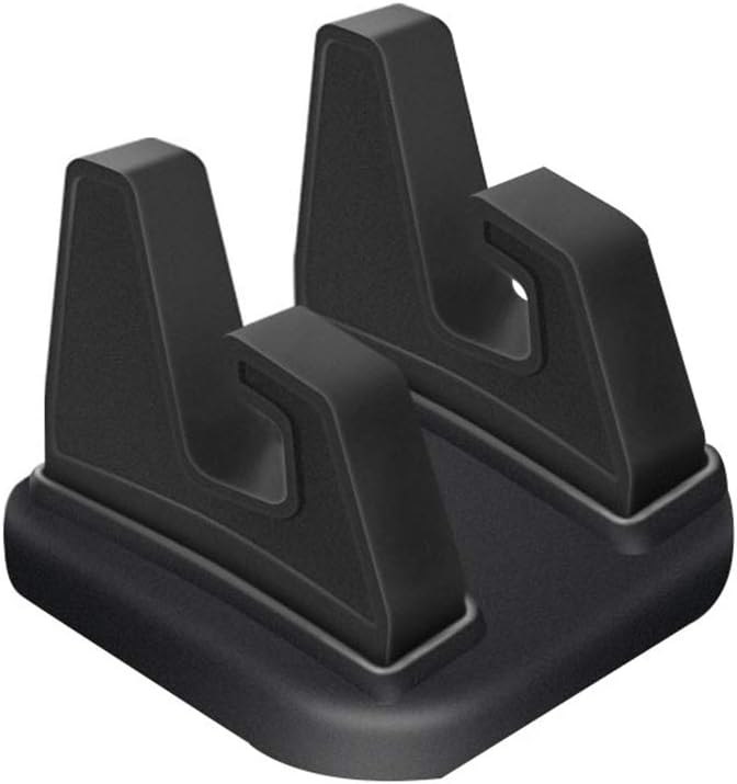 ihreesy Support de Téléphone Portable, Tableau de Bord de Voiture Tapis Antidérapant Support en Caoutchouc Support de Protection Universel pour Téléphone de Voiture en Silicone,Noir