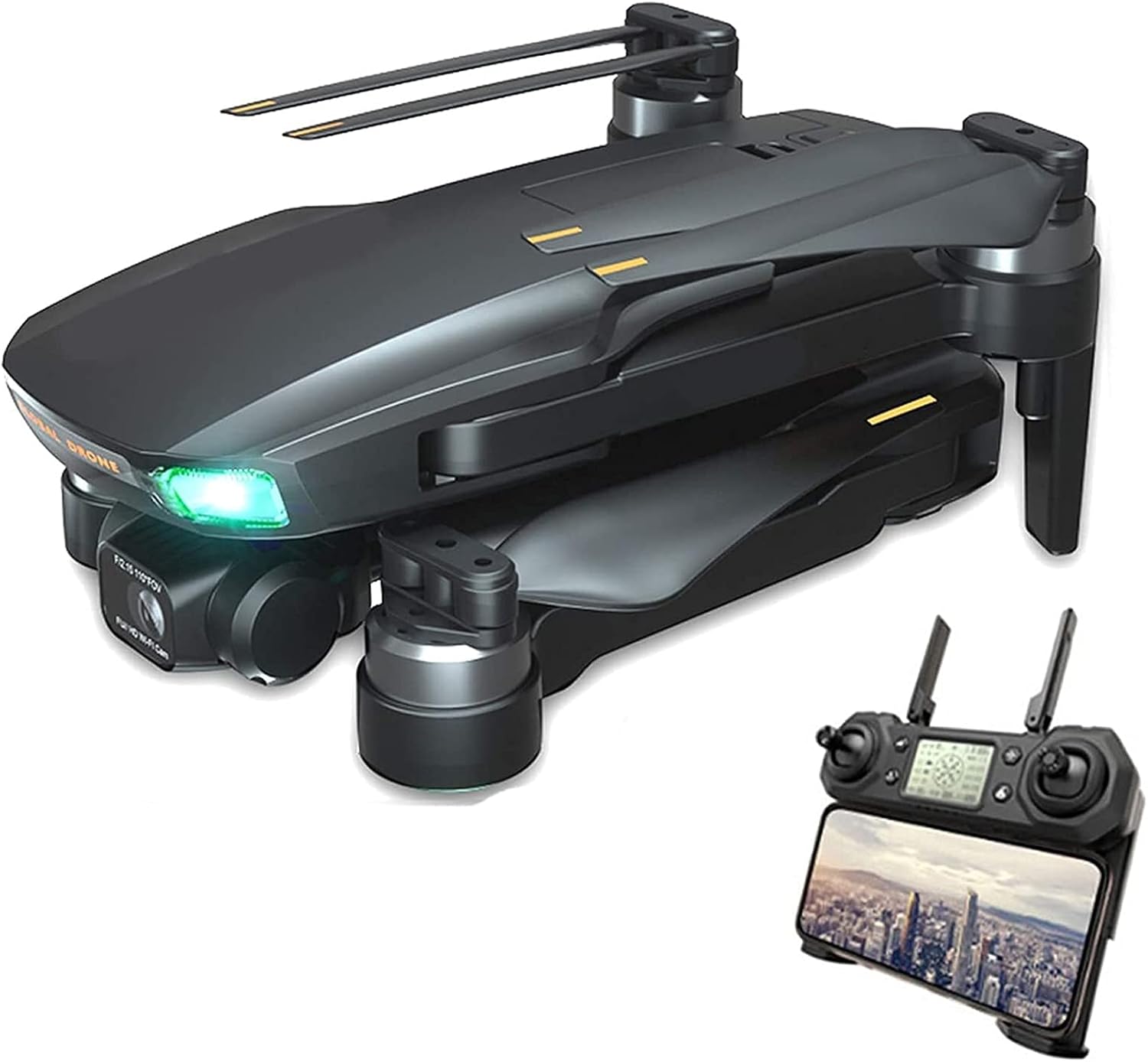 Drones de positionnement caméra aérienne 6K haute définition professionnelle grande puissance sans balais de 3000M trois axes anti-secousse cardan avion télécommandé vidéo en temps réel avion RC avec