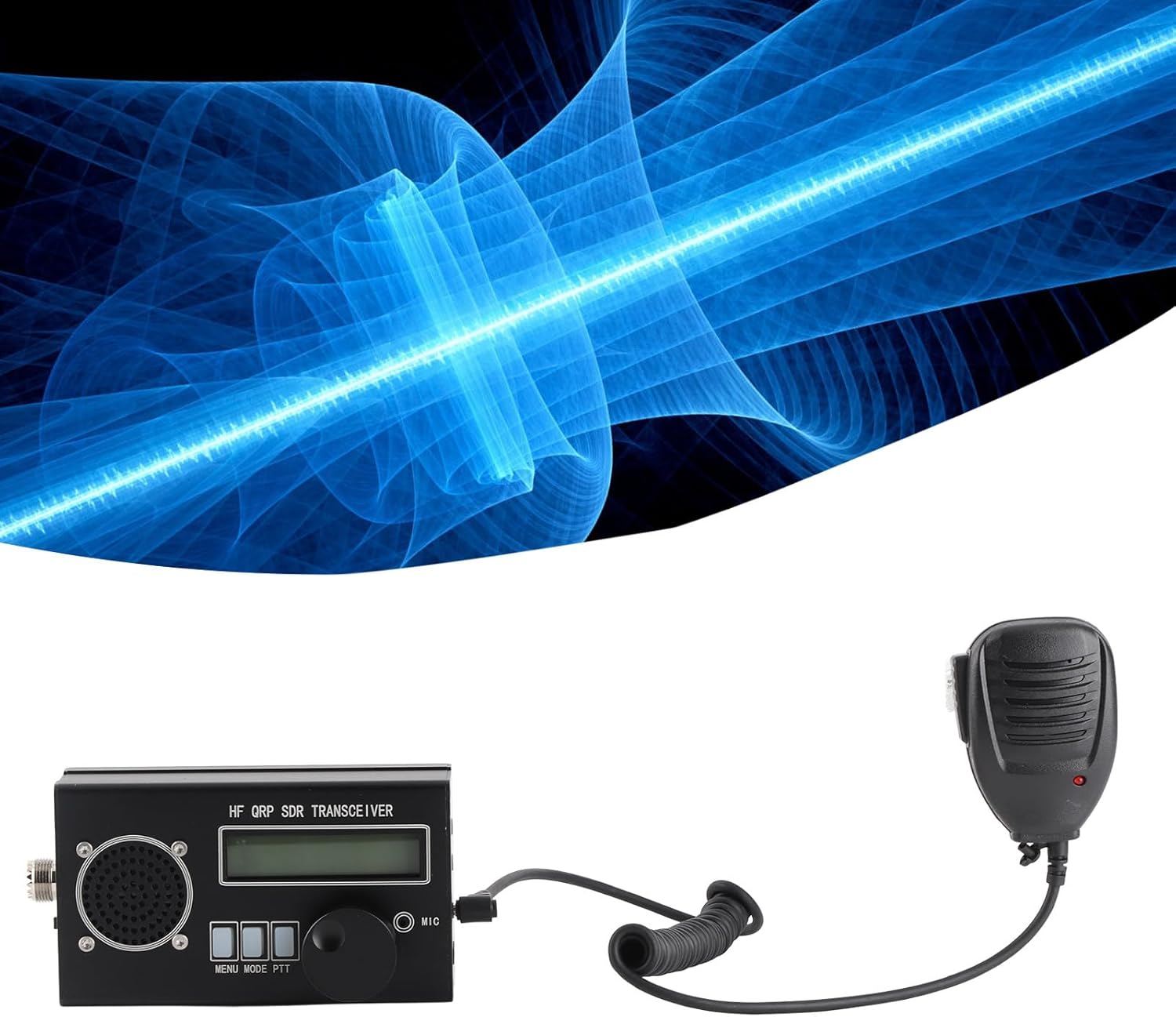 Émetteur-récepteur Radio à Ondes Courtes, émetteur-récepteur QRP en Mode Complet SDR 8 Bandes avec Batterie Intégrée, émetteurs-récepteurs Radiofréquence(#1)