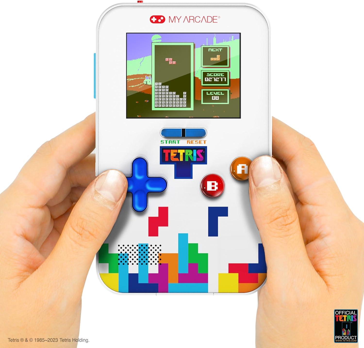 Go Gamer Classic Portable Tetris Multicolore