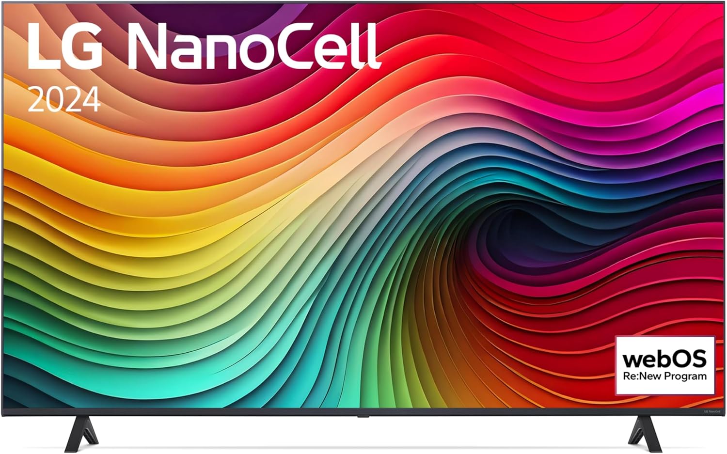 LG Nanocell TV 2024 | 65NANO81 | 65 Pouces | UHD | Processeur α5 Gen7 AI 4K, Bleu foncé