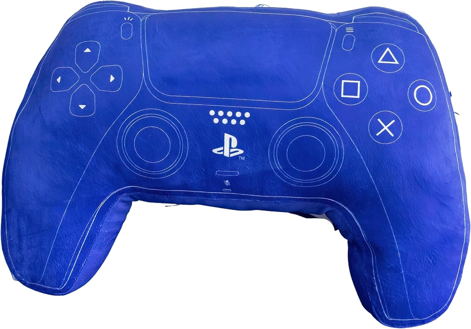 Character World Coussin en Forme de Manette Playstation sous Licence Officielle | Parfait pour la Chambre à Coucher ou la décoration de Jeu, Bleu