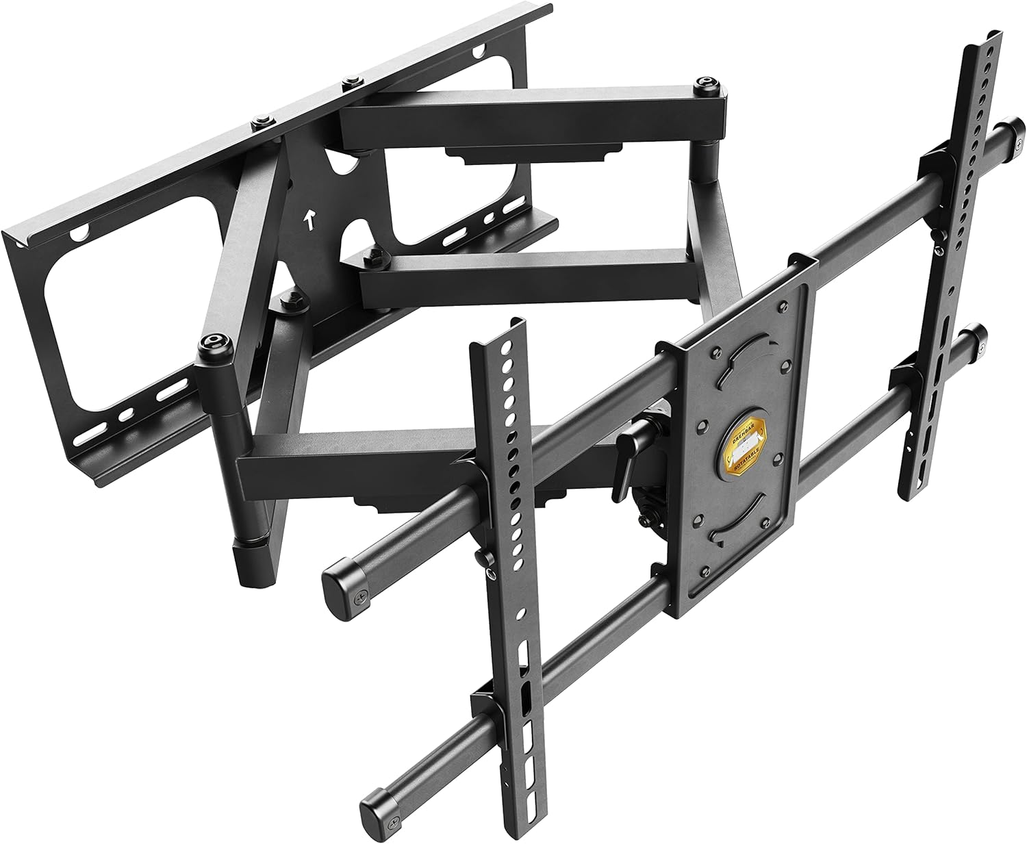 RICOO Support Murale TV Orientable S4964 Inclinable Universel 42-75" (107-191cm) Fix ation Mural Télévision LED/LCD/Incurvée VESA 300 x 200-600 x 400