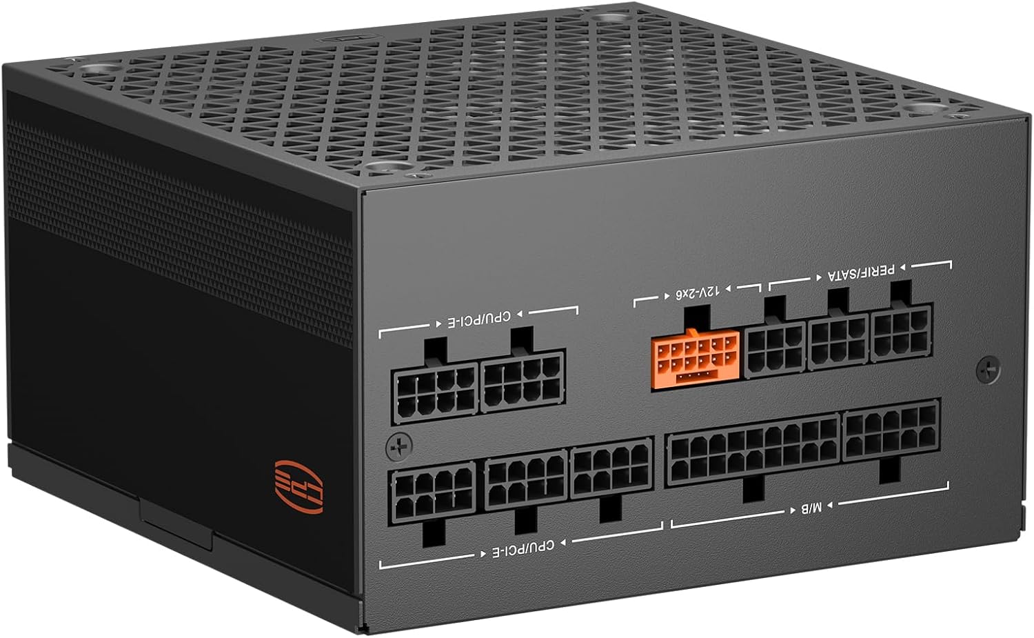 PCCOOLER YN750 Alimentation, 750W certifiée 80 Plus Gold entièrement modulaire PCIe 5.1 & ATX 3.1 Gaming PSU, condensateurs électrolytiques Japonais complets, Prise EU - Garantie 10 Ans