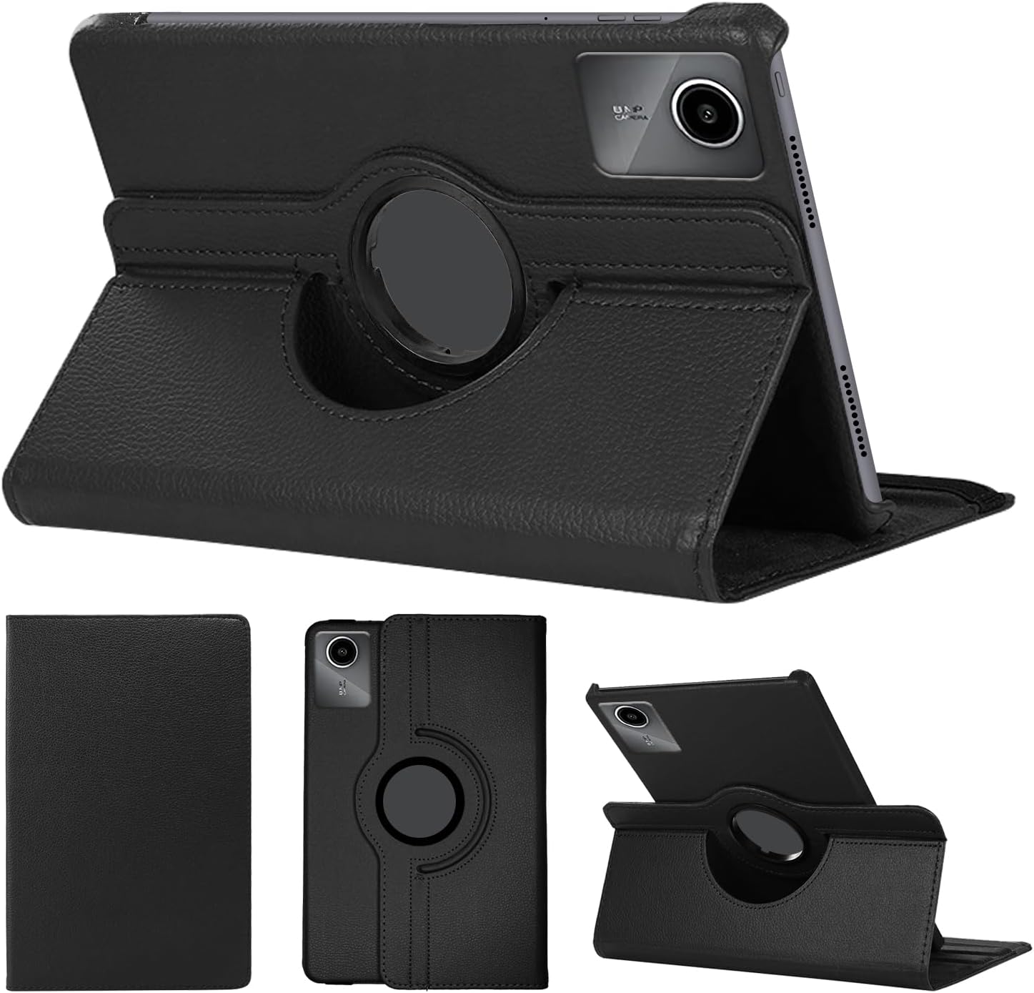 SWEIMEN Étui Rotatif pour Lenovo Tab M11 (11 Pouce) Tablette Housse de Protection avec Réveil Automatique Rotation Coque