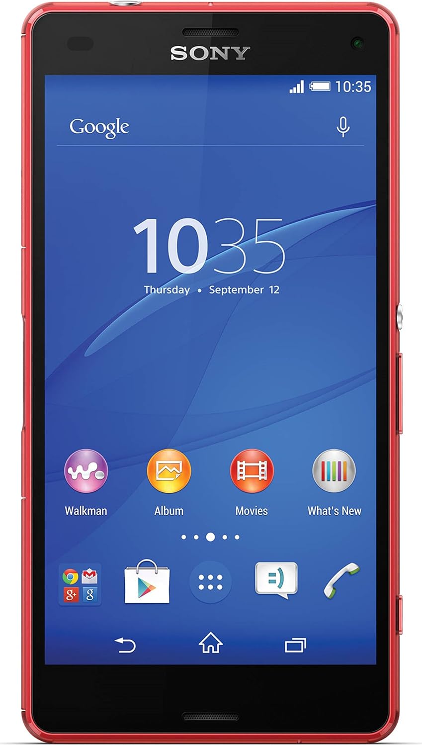 Sony Xperia Z3 Compact Smartphone débloqué 4.6 pouces 16 Go Android (import Allemagne)