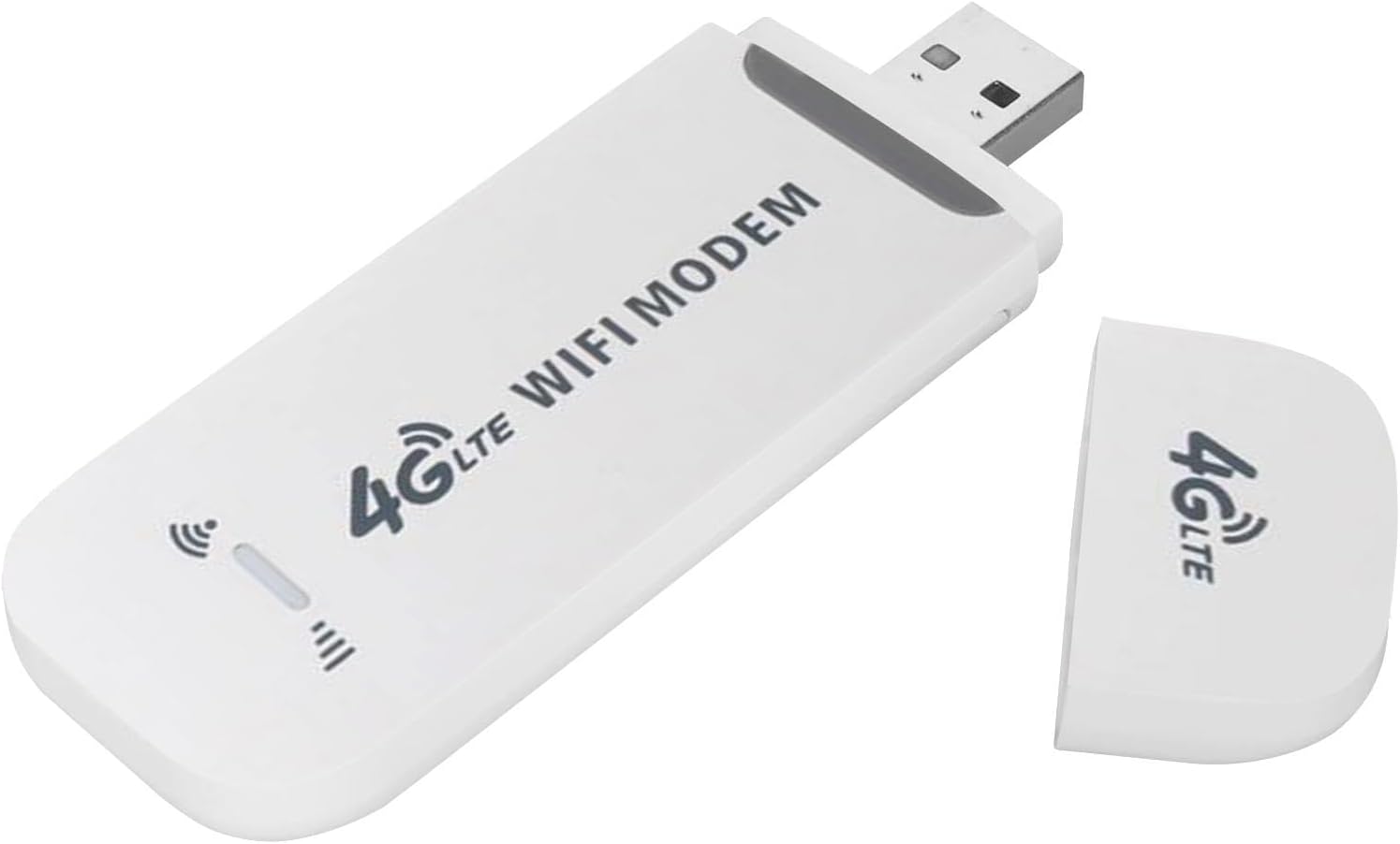 AUTOECHO Modem USB 4G, clé USB 4G | Appareil WiFi Portable Polyvalent Modem WiFi USB | Adaptateur USB WiFi pour Petits appareils Internet Mobiles pour Smartphones, tablettes, Ordinateurs Portables