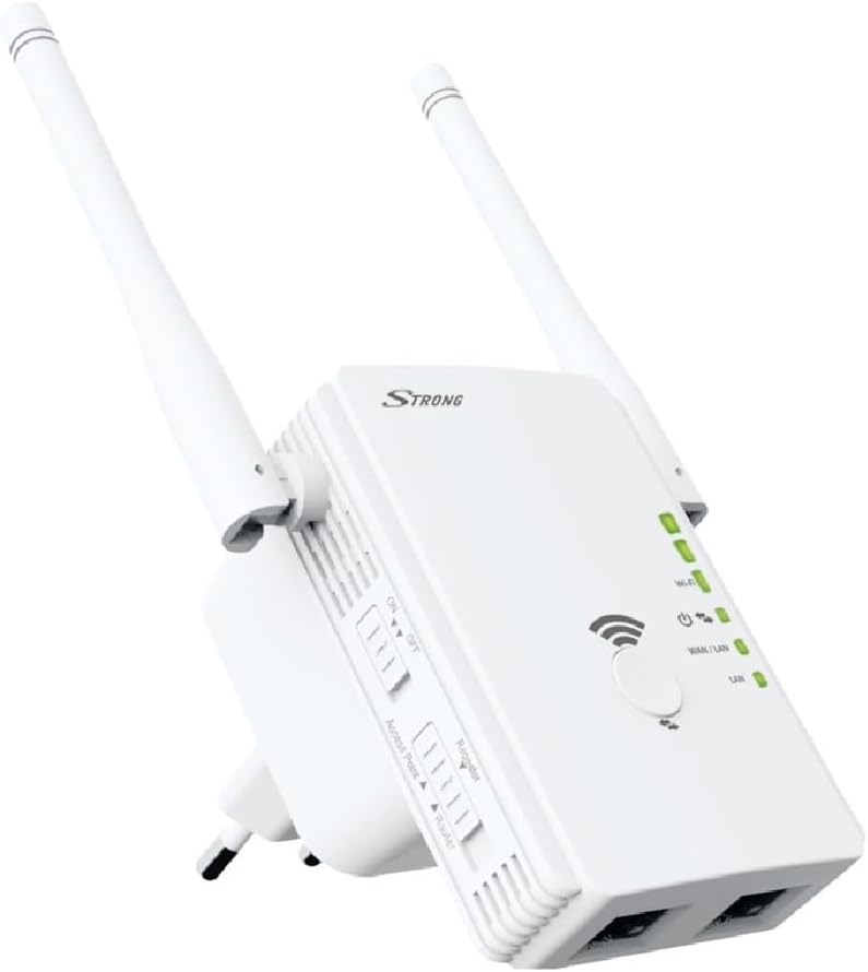 STRONG Répéteur (Répéteur WiFi 300 Mbits Prise Murale)