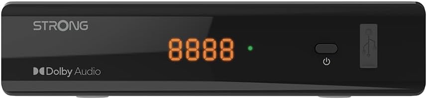 STRONG SRT 7040 Terminal Satellite MPEG-4 HD|DVB-S2|H 264|Dolby|DISEqC 1,2|HDMI|Péritel|Idéal HOTBIRD, TURKSAT, NILESAT, …