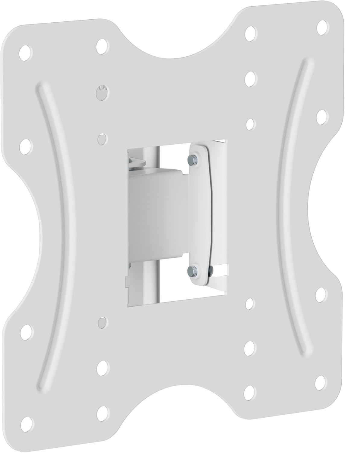 conecto soporte de pared para TV, soporte universal inclinable y giratorio, VESA máx. 200x200 mm, para monitor de TV plano y curvo de 23-42 pulgadas de hasta 30 kg, blanco