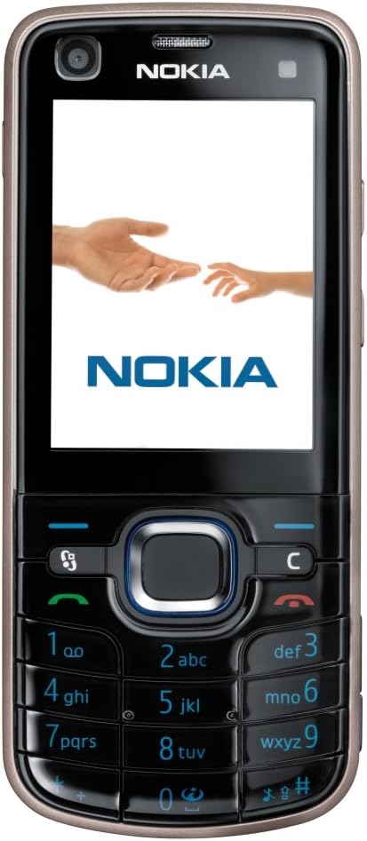Nokia 6220 Classic Black Téléphone Portable (UMTS, HSDPA, quadribande, 5 MP, Lecteur MP3, Radio FM, GPS)