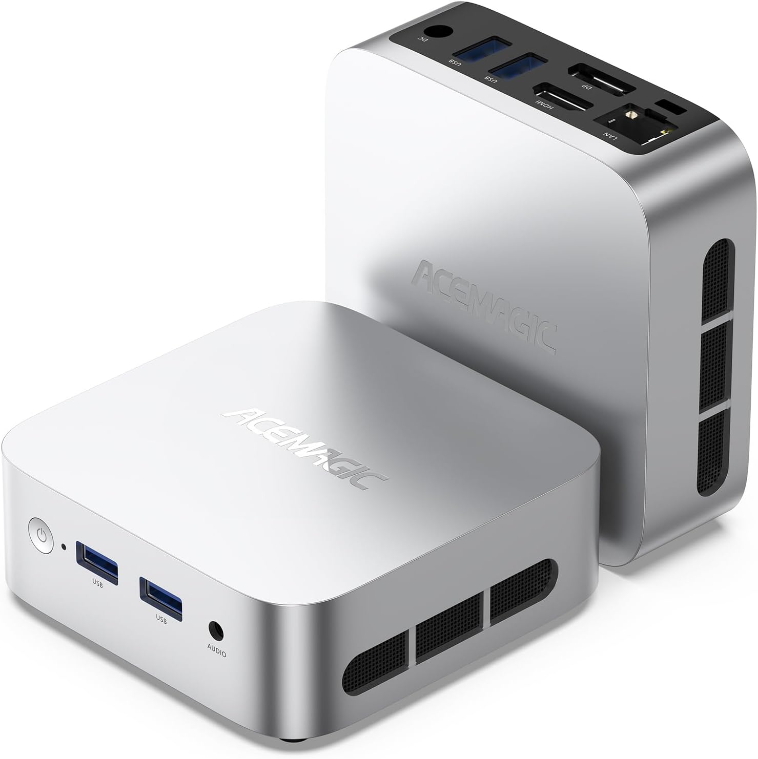 ACEMAGICIAN Vista V1 Mini PC Шin11 Pro,16Go DDR4 512Go SSD,Ιntel Twin Lake-N150(jusqu'à 3,6GHz) Micro Ordinateur de Bureau pour Home Cinéma/Commercial/Bureau |Dual WiFi|HDMI+DP|USB3.2