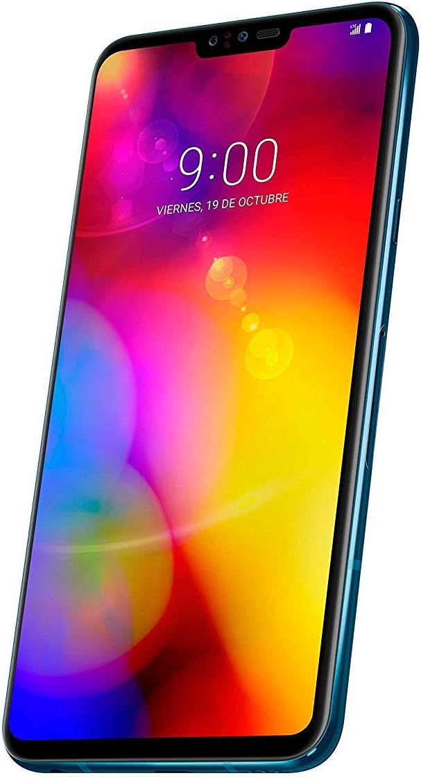 LG V40 ThinQ LMV405EBW 16, 3 cm (6.4") 6 Go Double SIM 4G Bleu 3300 mAh - LG V40 ThinQ LMV405EBW, 16, 3 cm (6.4"), 3120 x 1440 Pixels, 6 Go, 12 MP, Android 8.1, Bleu